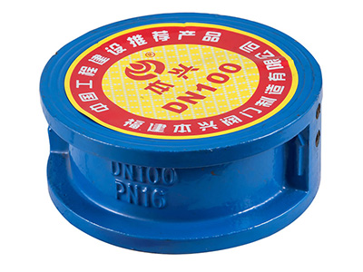 對裌式(shi)蜨(die)形(xing)止迴(hui)閥